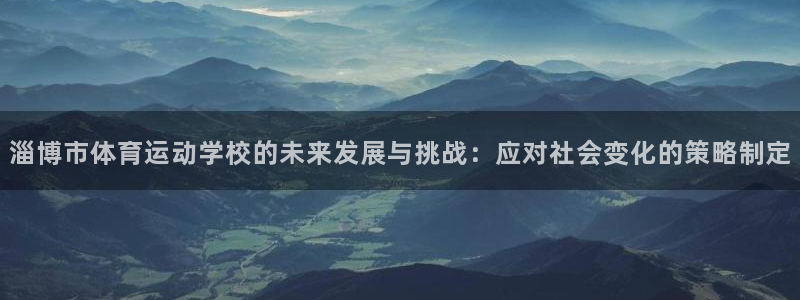 678体育：淄博市体育运动学校的未来发展与挑战：应对社会变化的策略制定