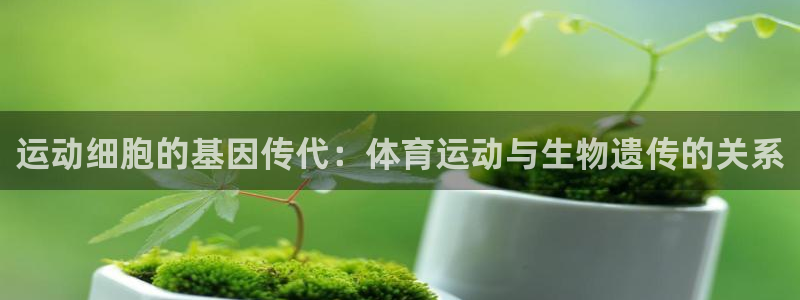 678体育官网：运动细胞的基因传代：体育运动与生物遗传的关系
