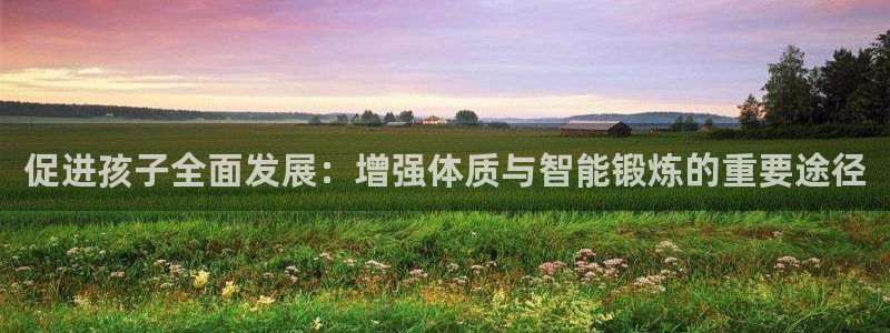 678体育app：促进孩子全面发展：增强体质与智能锻炼的重要途径